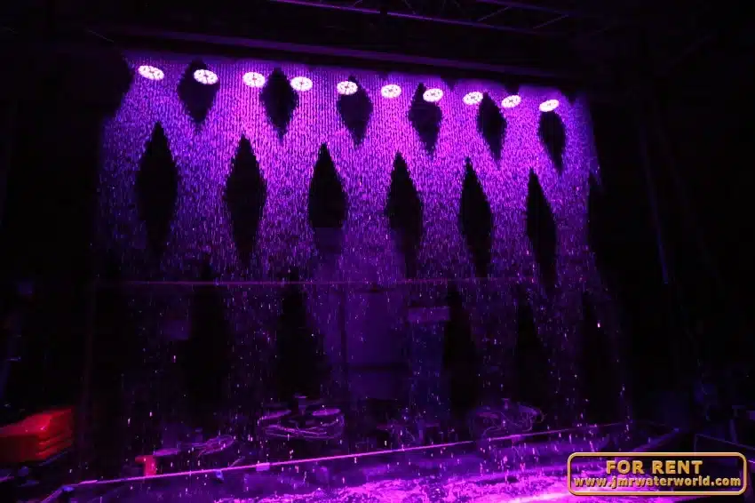 Watershow pixel printer